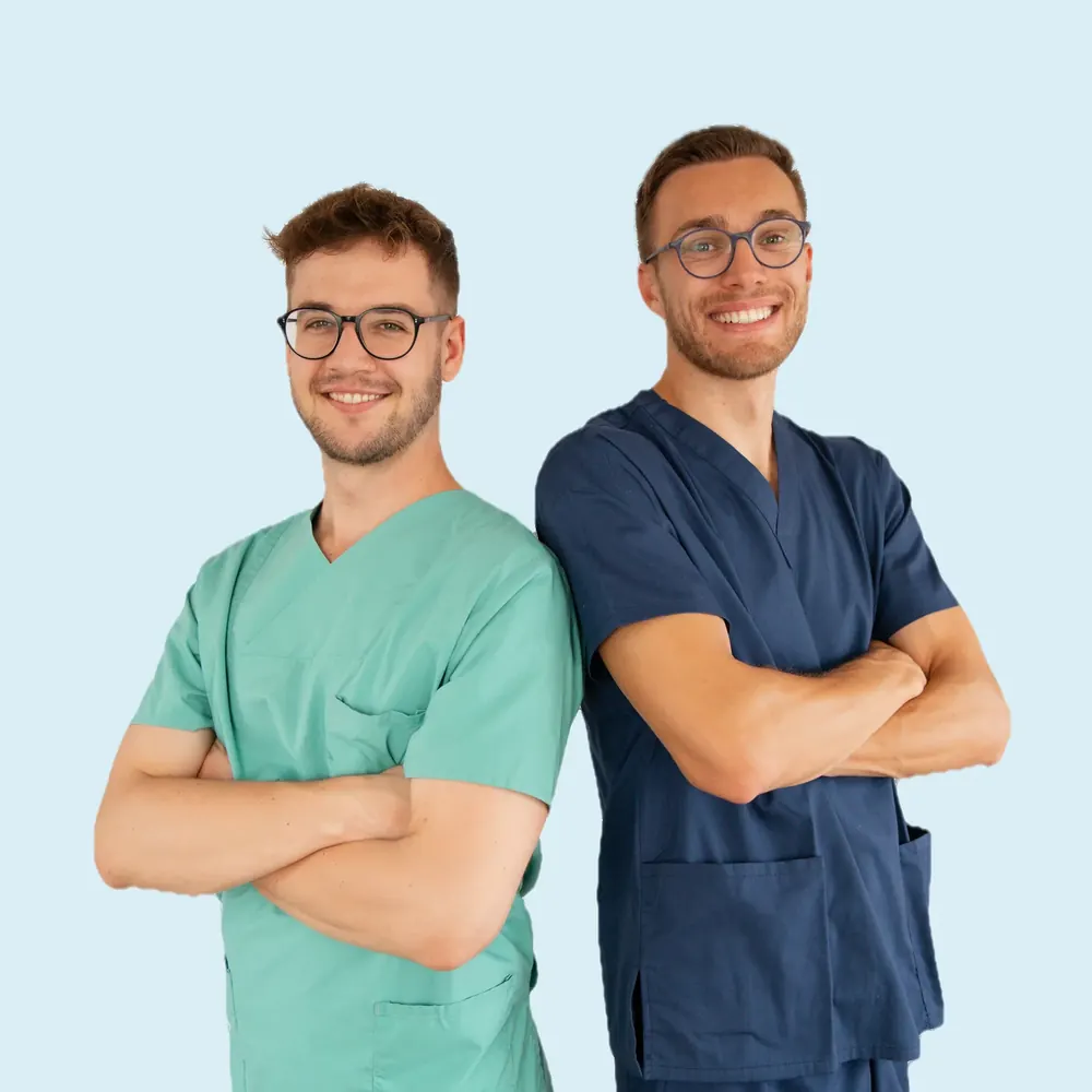 Julian Riedmüller und Moritz Oberle, die Gründer von MEDBRO